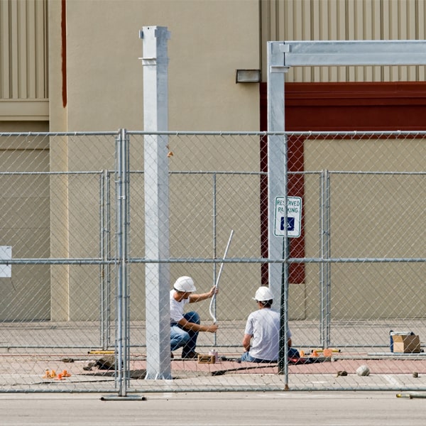 how much time can i rent the temporary fence for my construction site or event in Redcrest California